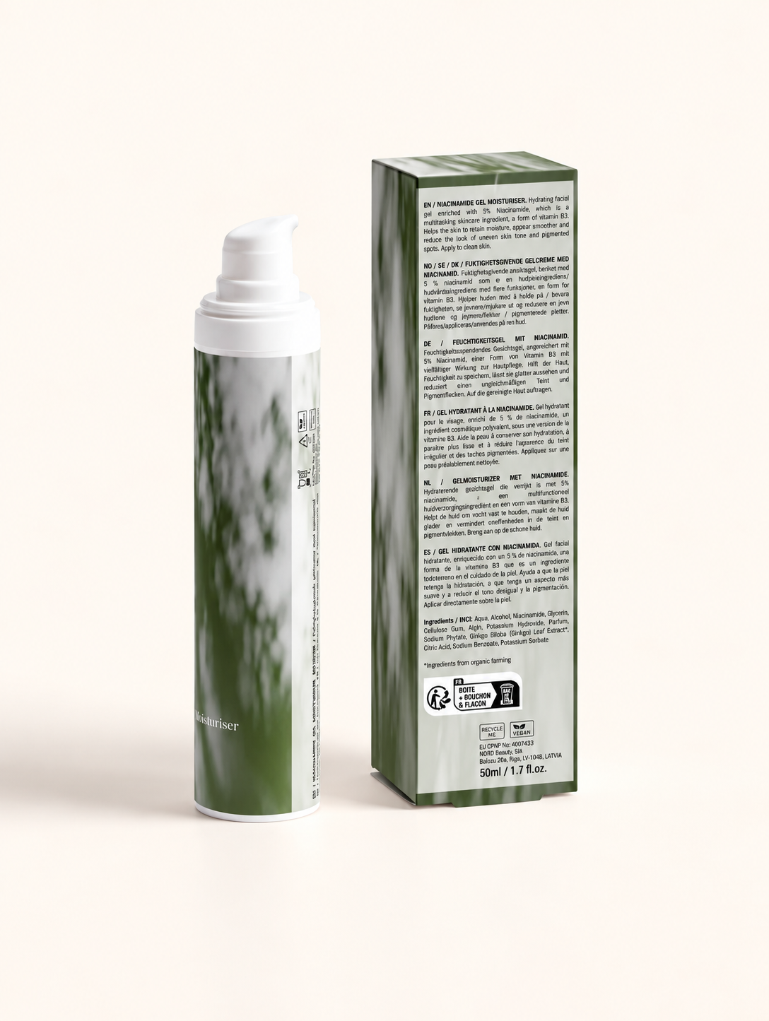 5% Niacinamide Gel Moisturiser