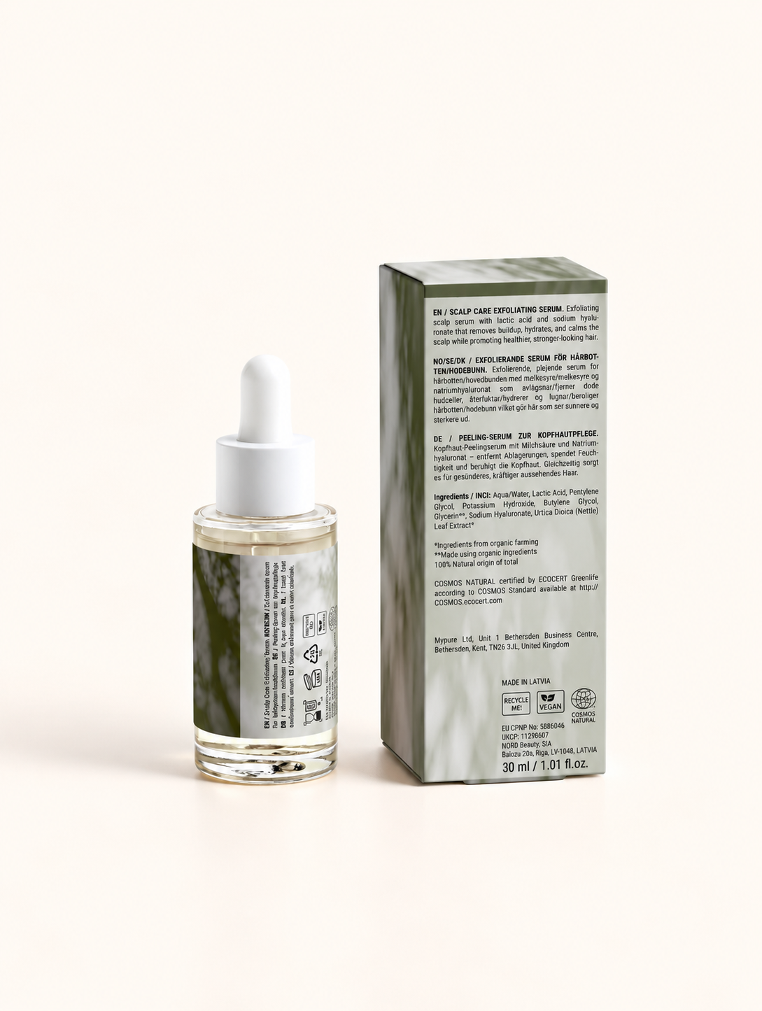 Lactic Acid Scalp Exfoliating Serum