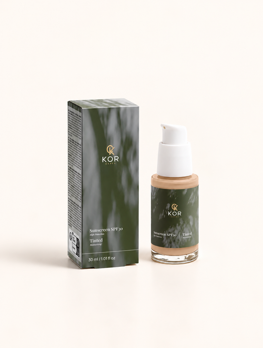 Sunscreen SPF30, with tint